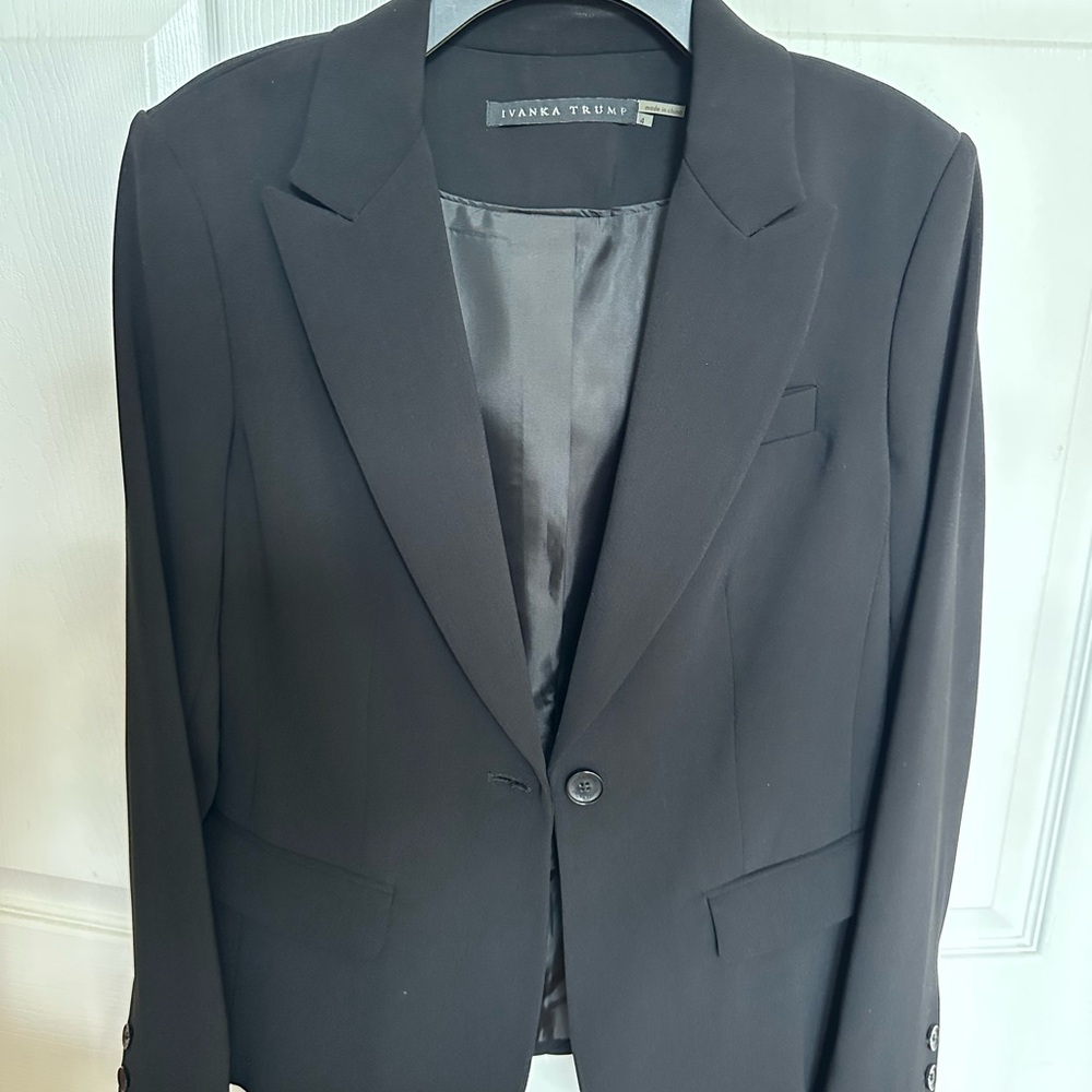 Ivanka Trump Classic Black Blazer - Like New